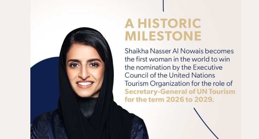 Shaikha Al Nowais Nominated as First Woman Secretary-General of UN Tourism