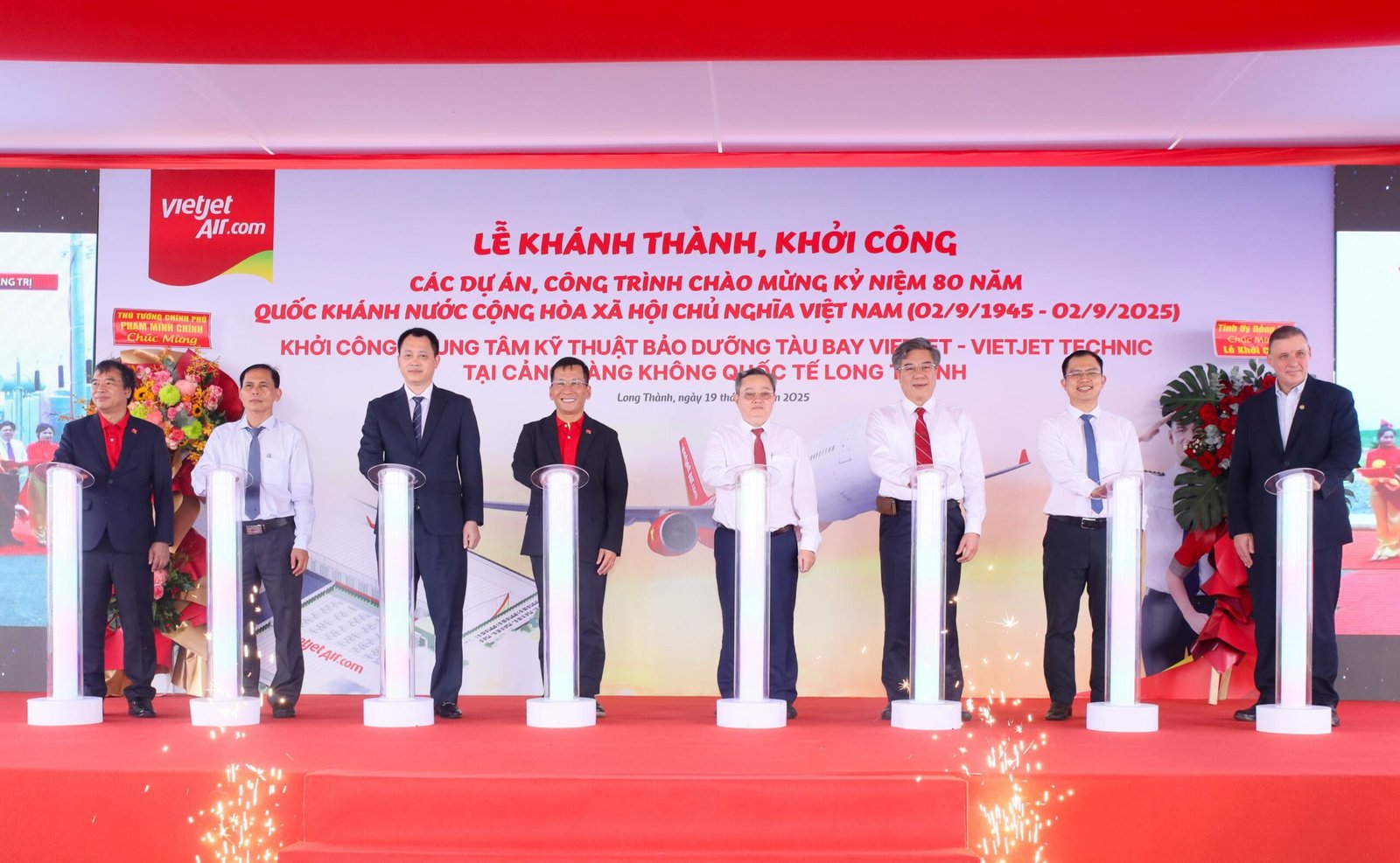 Vietjet breaks ground for its aircraft maintenance centre in Long Thanh