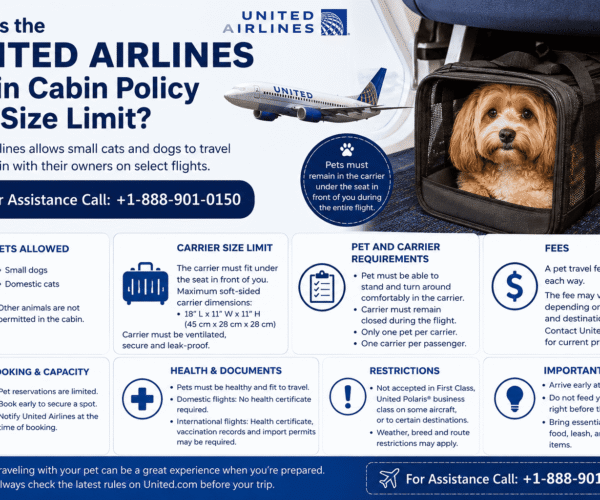 What Is the United Airlines Pet in Cabin Policy and Size Limit?